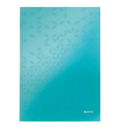 Notizbuch 4626-10-51, WOW, blau, A4, kariert, 90g, 80 Blatt / 160 Seiten