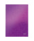 Notizbuch 4626-10-62, WOW, violett, A4, kariert, 90g, 80 Blatt / 160 Seiten