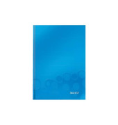 Notizbuch WOW 4627-10-36 blau metallic A5 liniert 90g 80 Blatt 160 Seiten