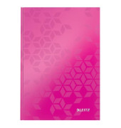 Notizbuch 4628-10-23, WOW, pink-metallic, A5, kariert, 90g, 80 Blatt / 160 Seiten