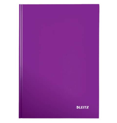 Notizbuch WOW 4628-10-62 violett A5 kariert 90g 80 Blatt 160 Seiten