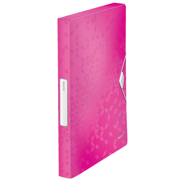 5 Stück Leitz Heftbox WOW 46290023, A4 pink, 3cm Füllhöhe, Polypropylen (PP) 800g 4002432105922 Leitz