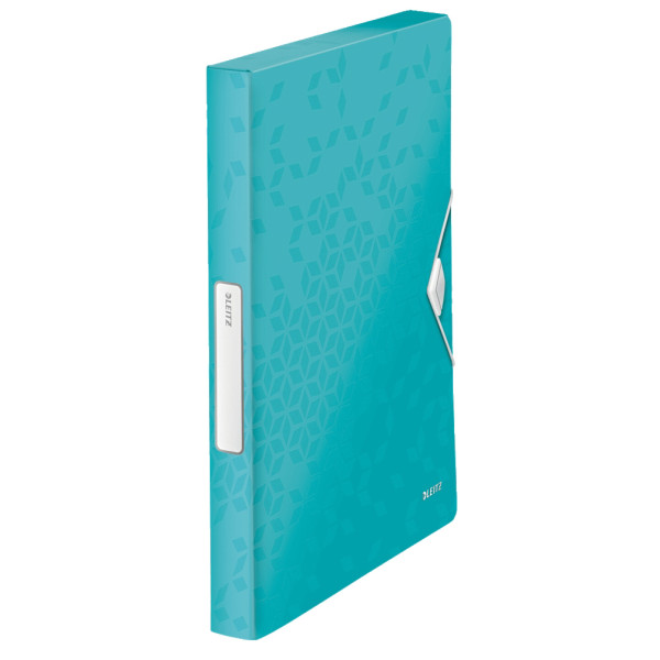 5 Stück Leitz Heftbox WOW 46290051, A4 blau, 3cm Füllhöhe, Polypropylen (PP) 800g 4002432105953 Leitz