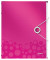 Ordnungsmappe WOW A4 PP 6Fä pink-met 260x320x17mm