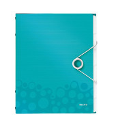 Ordnungsmappe WOW A4 PP 6Fä eisblau 260x320x17mm