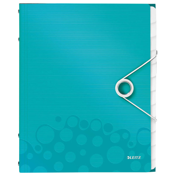 4002432106301 - AKTION LEITZ Ordnungsmappe WOW 4634 12 Fächer blau 1 St mit Prämie nach Registrierung