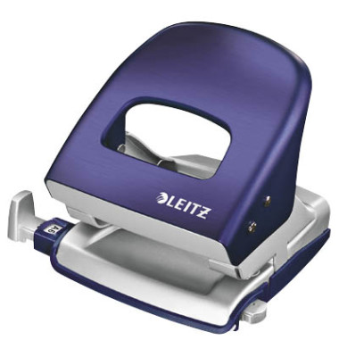 Locher New NeXXt Style 5006-00-69 titanblau bis 3mm 30 Blatt mit Anschlagschiene