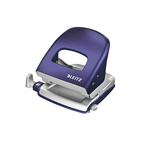 4002432107360 - Bürolocher New NeXXT Style 5006-00-69 titanblau bis 3mm 30 Blatt mit Anschlagschiene 4002432107360 Leitz