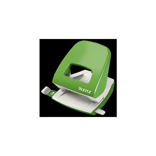 4002432101160 - Bürolocher New NeXXT WOW 5008-00-50 hellgrün bis 3mm 30 Blatt mit Anschlagschiene 4002432101160 Leitz