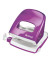 B&uuml;rolocher New NeXXT WOW 5008-10-62, violett-metallic, bis 3mm 30 Blatt, mit Anschlagschiene