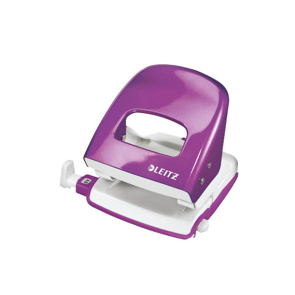 4002432103058 - Bürolocher New NeXXT WOW 5008-10-62 violett-metallic bis 3mm 30 Blatt mit Anschlagschiene 4002432103058 Leitz