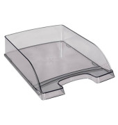 Briefablage Plus 5226-00-92 A4 / C4 grau-transparent Kunststoff stapelbar