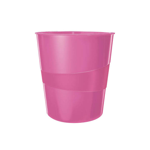 4002432101535 - AKTION LEITZ WOW Duo Colour Papierkorb 150 l pink 1 St mit Prämie nach Registrierung