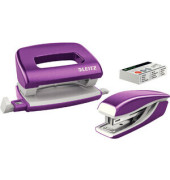 Locher-Heftgerät-Set NeXXt WOW Mini 5561-20-62 violett