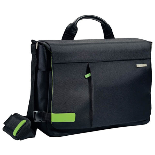 4002432105632 - LEITZ Laptoptasche Complete 156 Zoll Messenger Smart Traveller Kunstfaser schwarz 60190095 bis 396 cm (156 Zoll)
