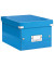 Aufbewahrungsbox Click & Store WOW 6043-00-36, 7,4 Liter mit Deckel, für A5, außen 282x216x160mm, Karton blau