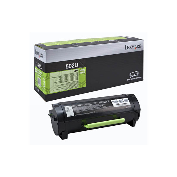 0734646433235 - Original 502U Toner schwarz 20000 Seiten (50F2U00) für MS510dn dtn MS610de dn dte