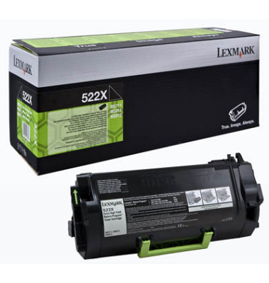 Rückgabe-Tonerkassette 522X schwarz für MS811dn, MS811dtn, MS811n,