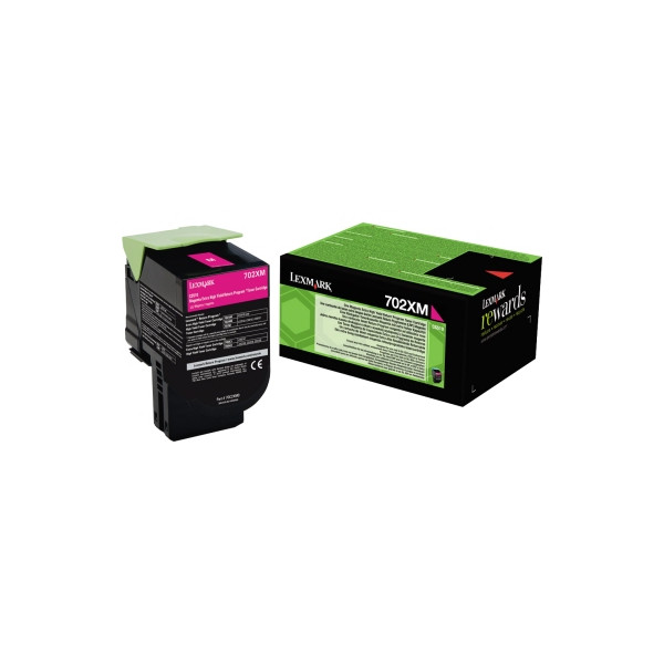 0734646436984 - 702XM - Besonders hohe Ergiebigkeit - Magenta - Original - Tonerpatrone LCCP LRP - für CS510de CS510dte (70C2XM0)