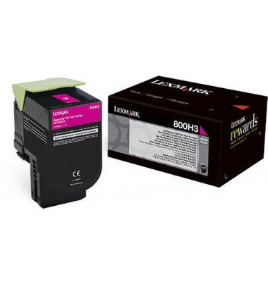 Toner magenta für CX410de, CX410dte, CX410e, für ca. 3.000 Seiten