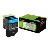 Toner 80C2HC0, cyan, ca. 3000 Seiten