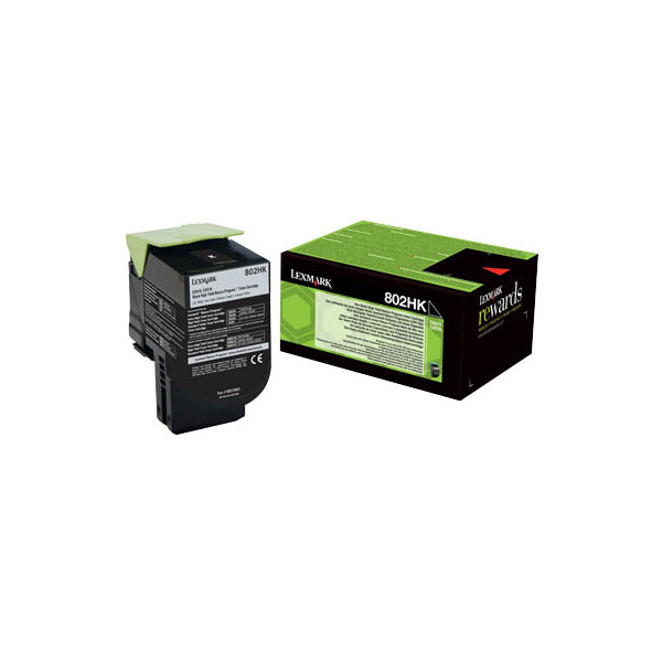 0734646477918 - Original 802HK Toner schwarz 4000 Seiten (80C2HK0) für CX410e de dte CX510de dhe dthe