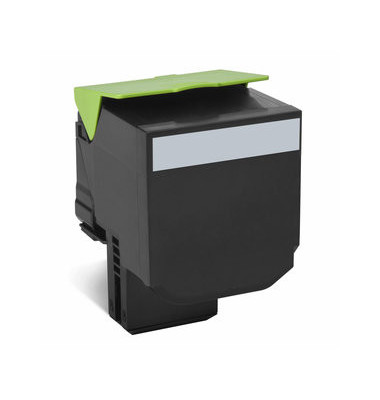 Toner 80C2XK0, schwarz, ca. 8000 Seiten