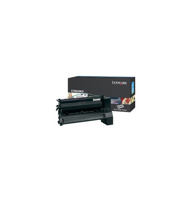 Toner C782X2KG, schwarz, ca. 15000 Seiten