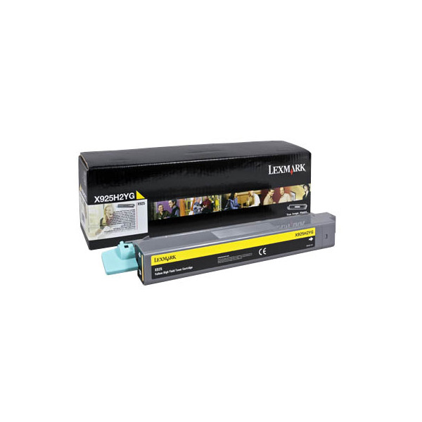 Lexmark Toner X925H2YG, gelb, ca. 7500 Seiten 0073464625416 Lexmark