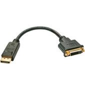 Adapterkabel DisplayPort DVI schwarz 15cm