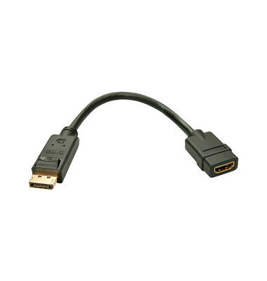 DisplayPort Adapterkabel HDMI schwarz