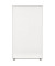 Raumteiler halbtransparent 180x100x50cm Acryl