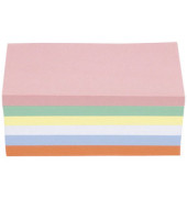 Moderationskarten 111151510, 20x10cm, rechteckig, 120g, farbig sortiert 