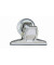 Briefklemmer pro 75 mm vn mit Magnet Metall Klemmweite 20mm
