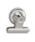 Briefklemmer 218 40 96, 40mm, Metall vernickelt silber