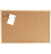 Pinntafel 2706170, 100x60cm (BxH), Kork, Holzrahmen