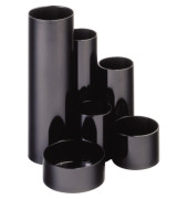 Stifteköcher MAULtubo 4115590 6Fächer schwarz