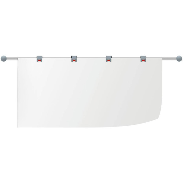 4002390022866 - Planhalter Wandpresenter für A1 6251085 grau Aluminium 4002390022866 Maul