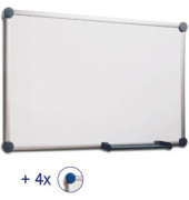 Whiteboard 2000 MAULpro, 6305184, 180x120cm, kunststoffbeschichtet, Aluminiumrahmen