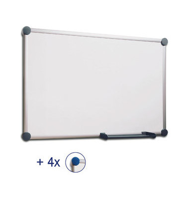 Whiteboard 2000 MAULpro, 6305184, 180x120cm, kunststoffbeschichtet, Aluminiumrahmen