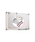 Whiteboard 2000 MAULpro Komplett-Set, 6309284, 90x60cm, kunststoffbeschichtet, Aluminium
