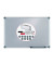 Whiteboard MAULpro, 6312384, 60x90cm (HxB), kunststoffbeschichtet, Aluminium
