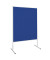 Moderationstafel Standard 636 34 82, 120x150cm, Filz + Filz (beidseitig), pinnbar, blau + blau