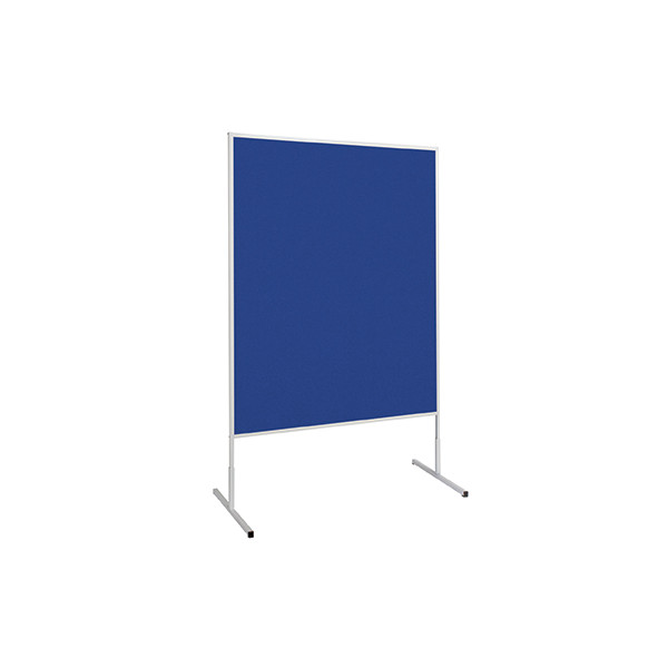 4002390047050 - Moderationstafel Standard 636 34 82 120x150cm Filz + Filz (beidseitig) pinnbar blau + blau 4002390047050 Maul
