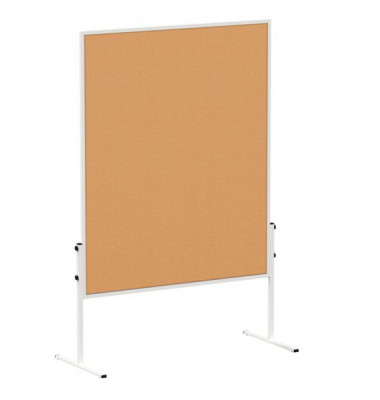 Moderationstafel Solid 636 58 82, 120x150cm, Kork + Kork (beidseitig), pinnbar, braun + braun