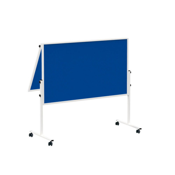 4002390052627 - Moderationstafel Solid 636 64 82 120x150cm Filz + Filz (beidseitig) pinnbar klappbar blau + blau 4002390052627 Maul