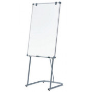 Whiteboard Mobil 2000 MAULpro, 6371084, 75x200cm (BxH), kunststoffbeschichtet, Aluminium