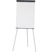 Flipchart MAULstandard, Dreibein, 6372082, silber, mit Beinen