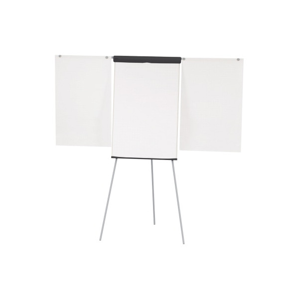 4002390052559 - Flipchart MAULstandard Dreibein plus 6372282 grau mit Beinen mit 2 Seitenarmen 4002390052559 Maul