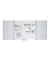 Klapp-Whiteboard MAULstandard, 6458284, geschlossen: 100x150cm / geöffnet: 100x300cm, kunststoffbeschichtet, Aluminium